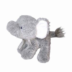 Baby Gund Oh So Soft Elephant Rattle Lovey Plush Stuffed Animal 9"